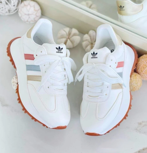 Tenis Adidas Znchill Blanco Tricolor Dama