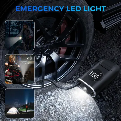 Mini Compresor De Aire Eléctrico Recargable Inalámbrico