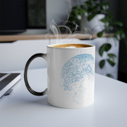 Taza personalizada mágica ingeniero datos