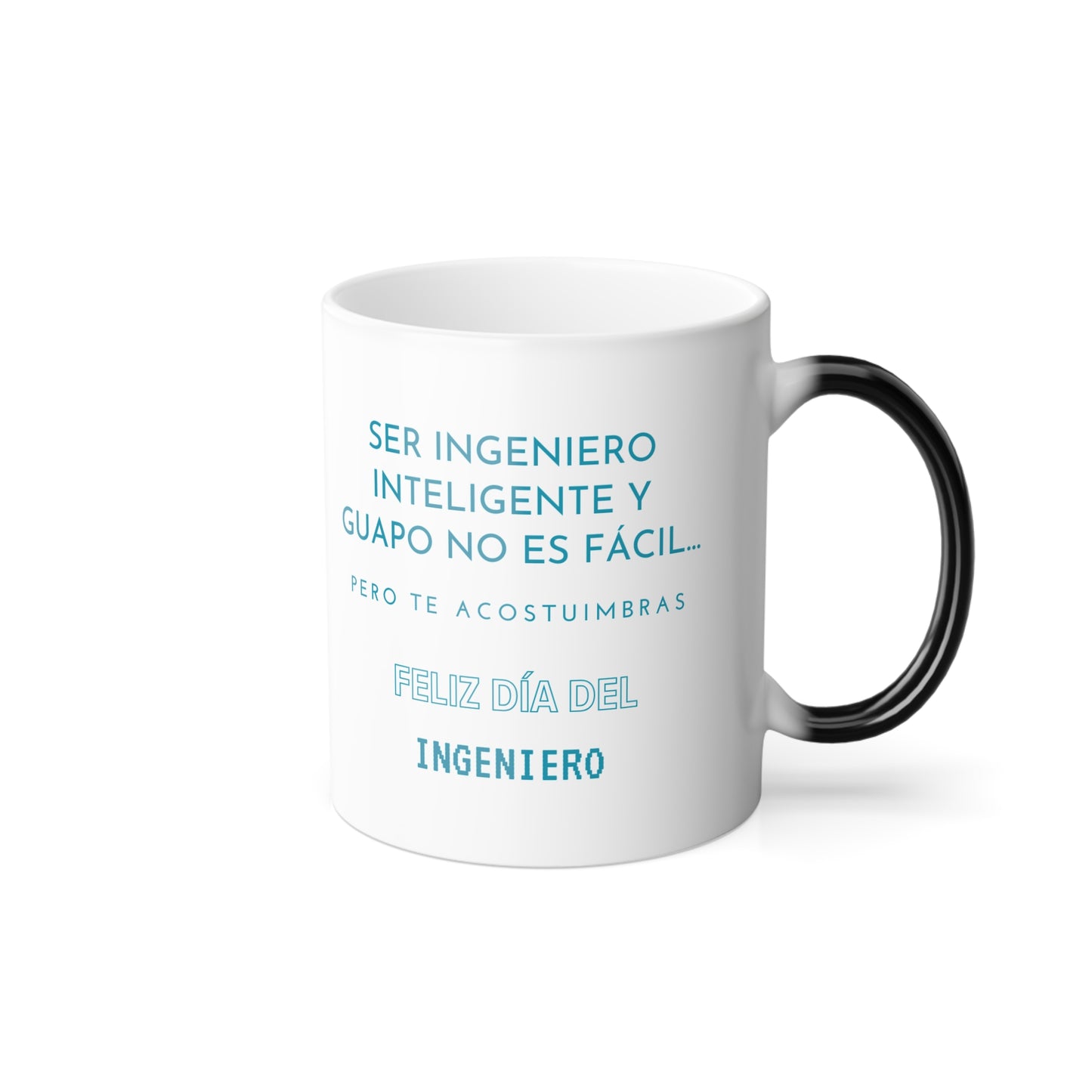 Taza personalizada mágica ingeniero datos